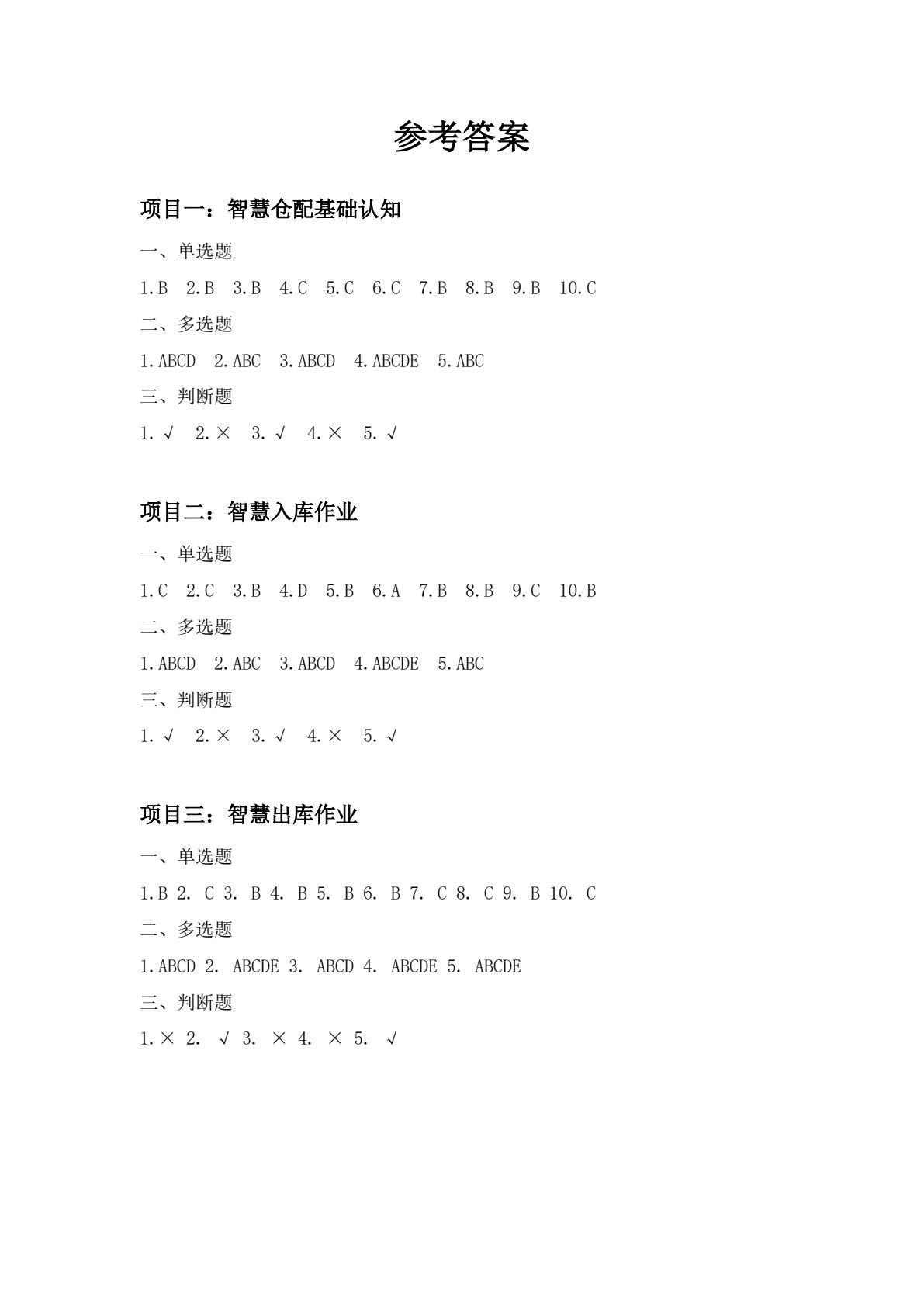 智慧仓配运营