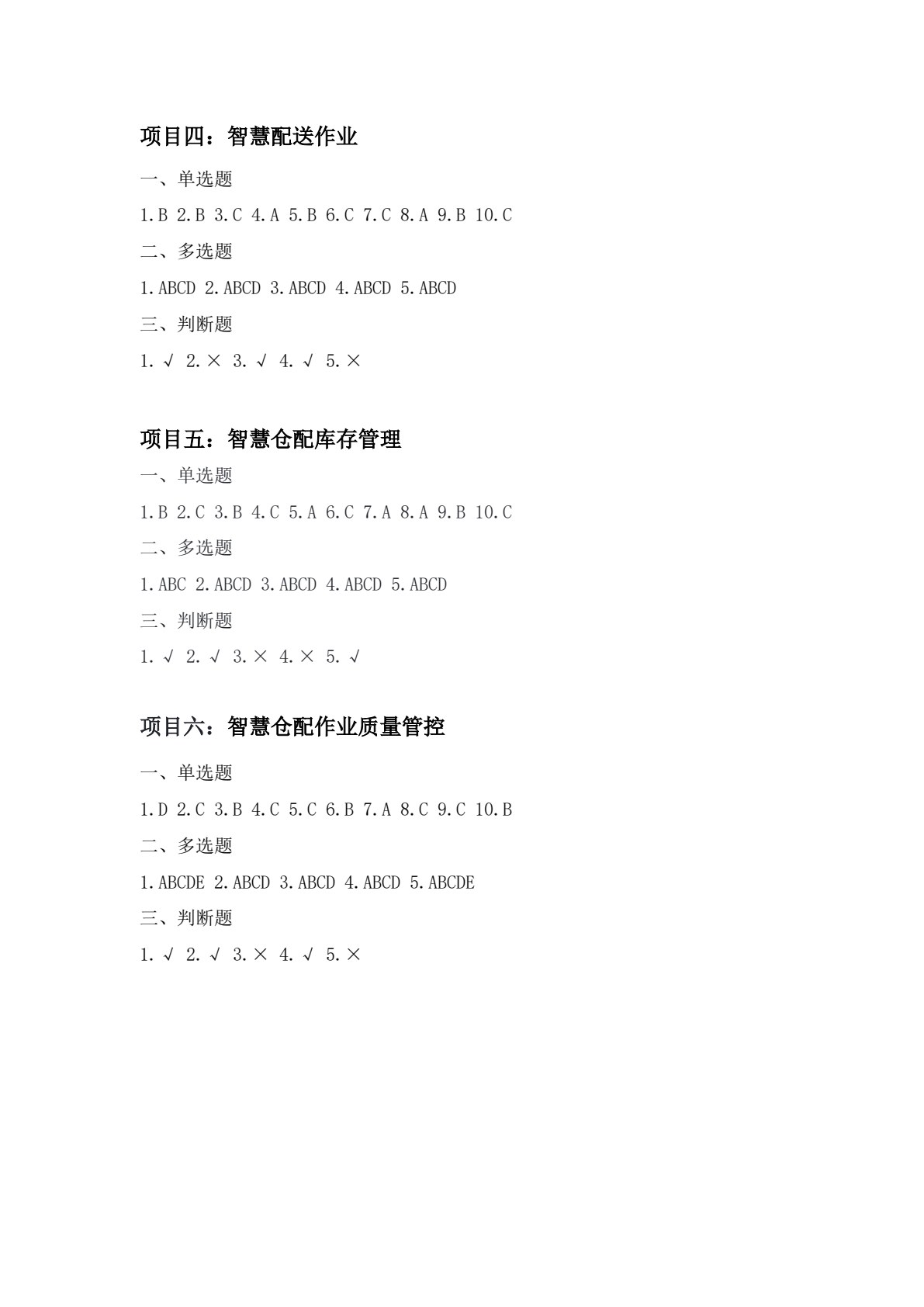 智慧仓配运营
