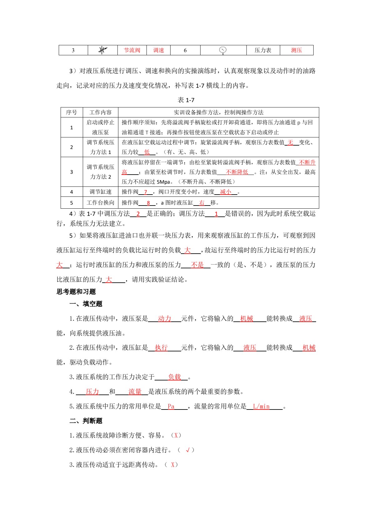 液压与气动项目教程