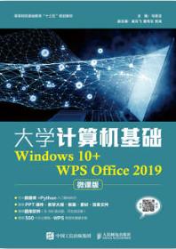 大学计算机基础（Windows 10+WPS Office 2019 微课版）